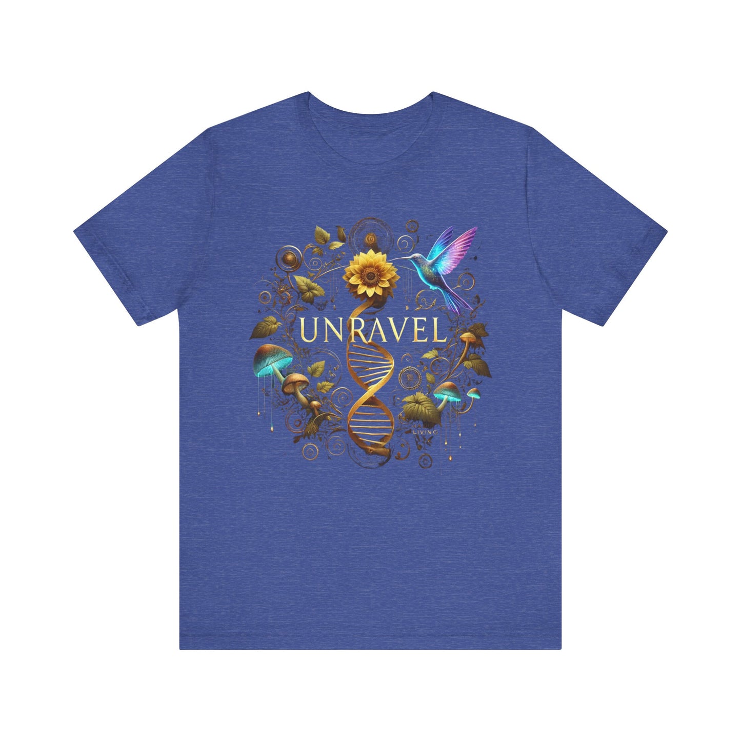Unravel Unisex Short Sleeve Tee - Perfect for Spring and Everyday Wear