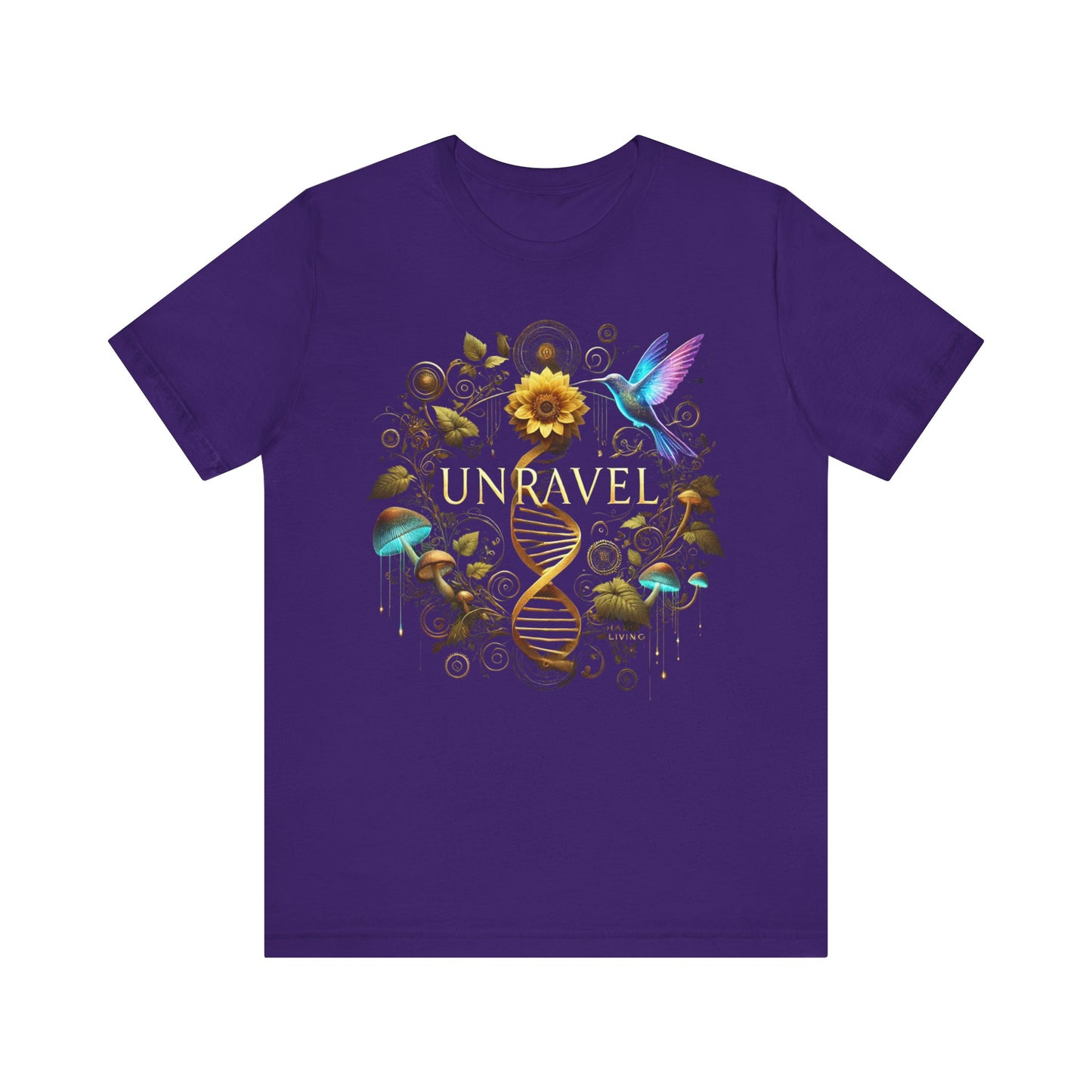 Unravel Unisex Short Sleeve Tee - Perfect for Spring and Everyday Wear