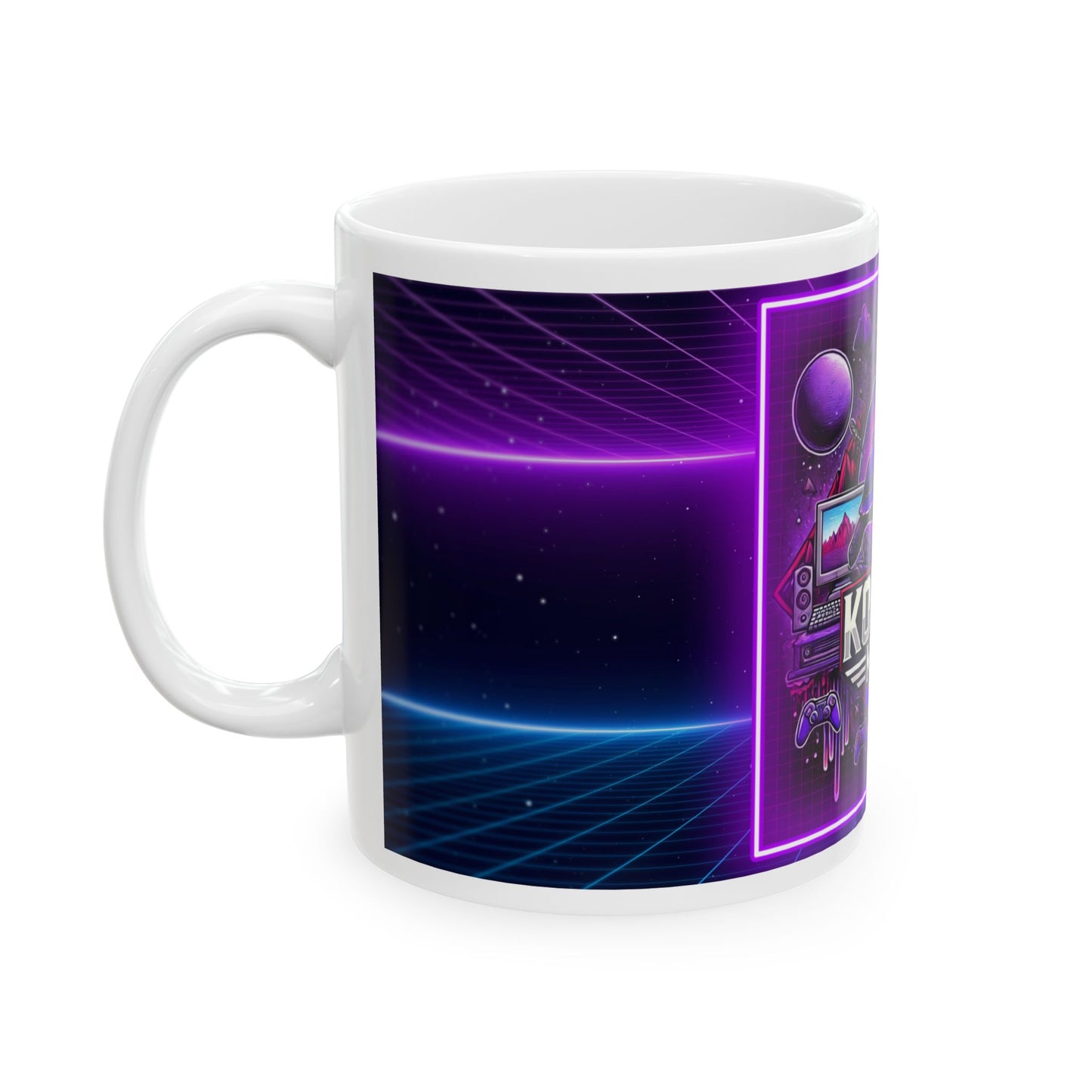 Ceramic Mug, (11oz, 15oz) Profits go to Kohen's Cancer Treatment!