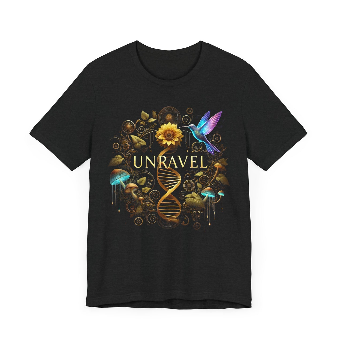 Unravel Unisex Short Sleeve Tee - Perfect for Spring and Everyday Wear