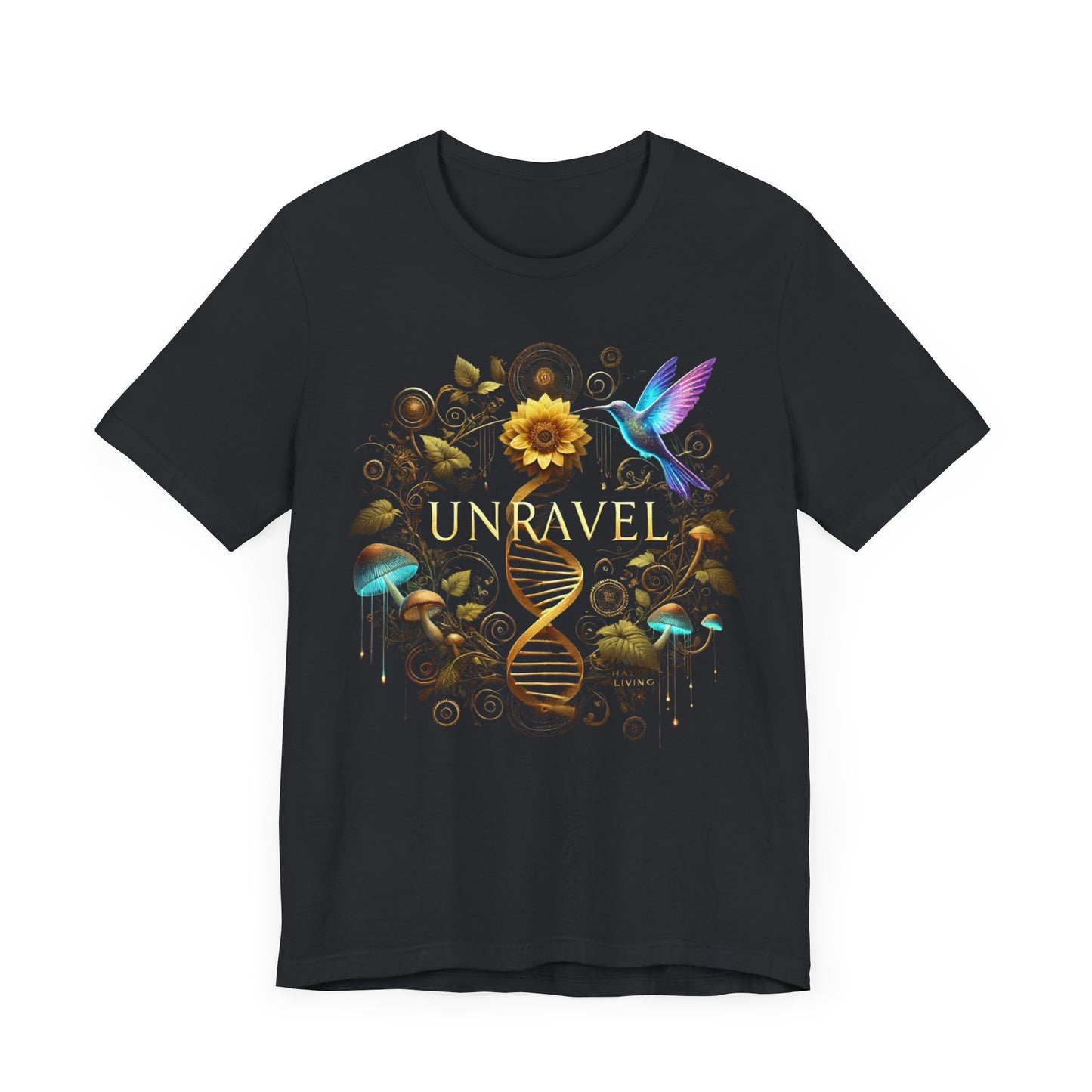 Unravel Unisex Short Sleeve Tee - Perfect for Spring and Everyday Wear