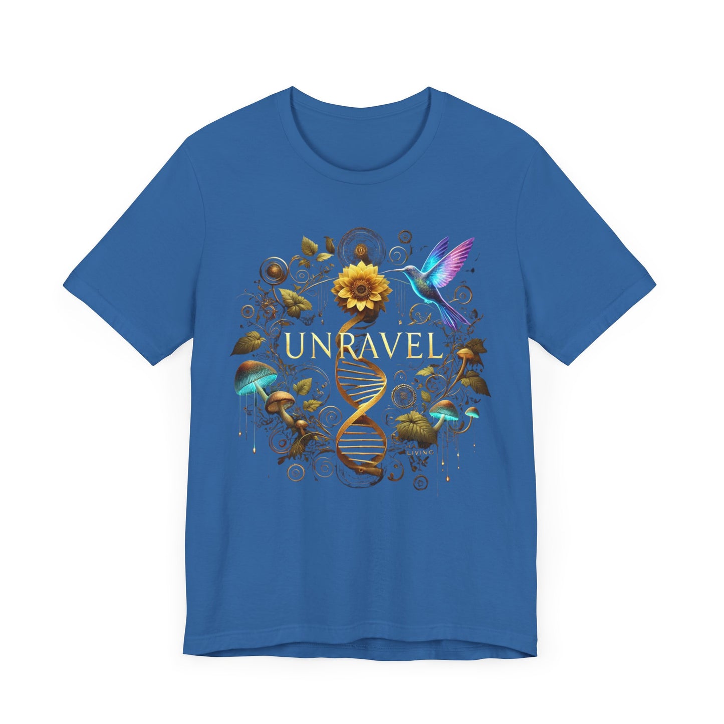 Unravel Unisex Short Sleeve Tee - Perfect for Spring and Everyday Wear
