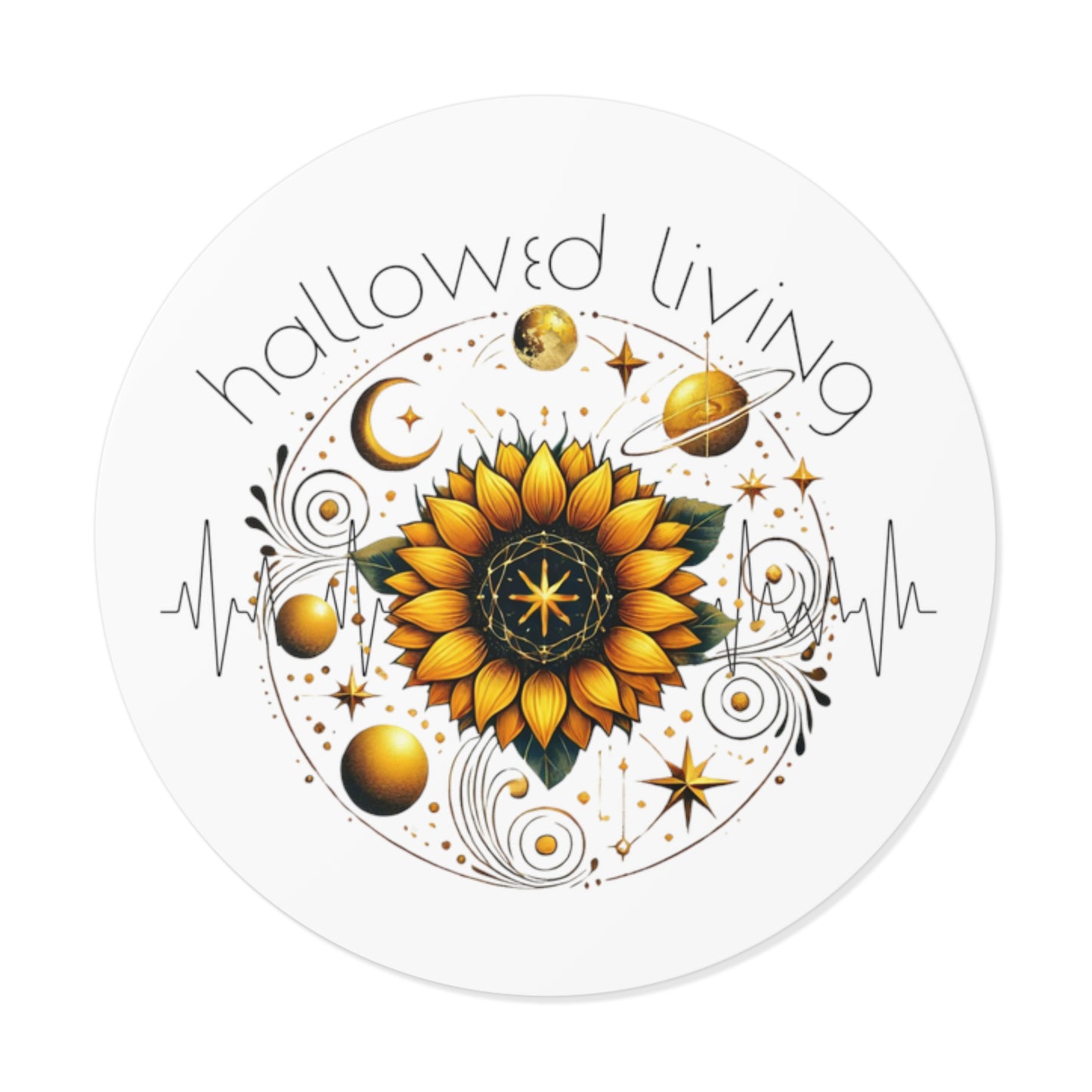 Hallowed Living Sticker
