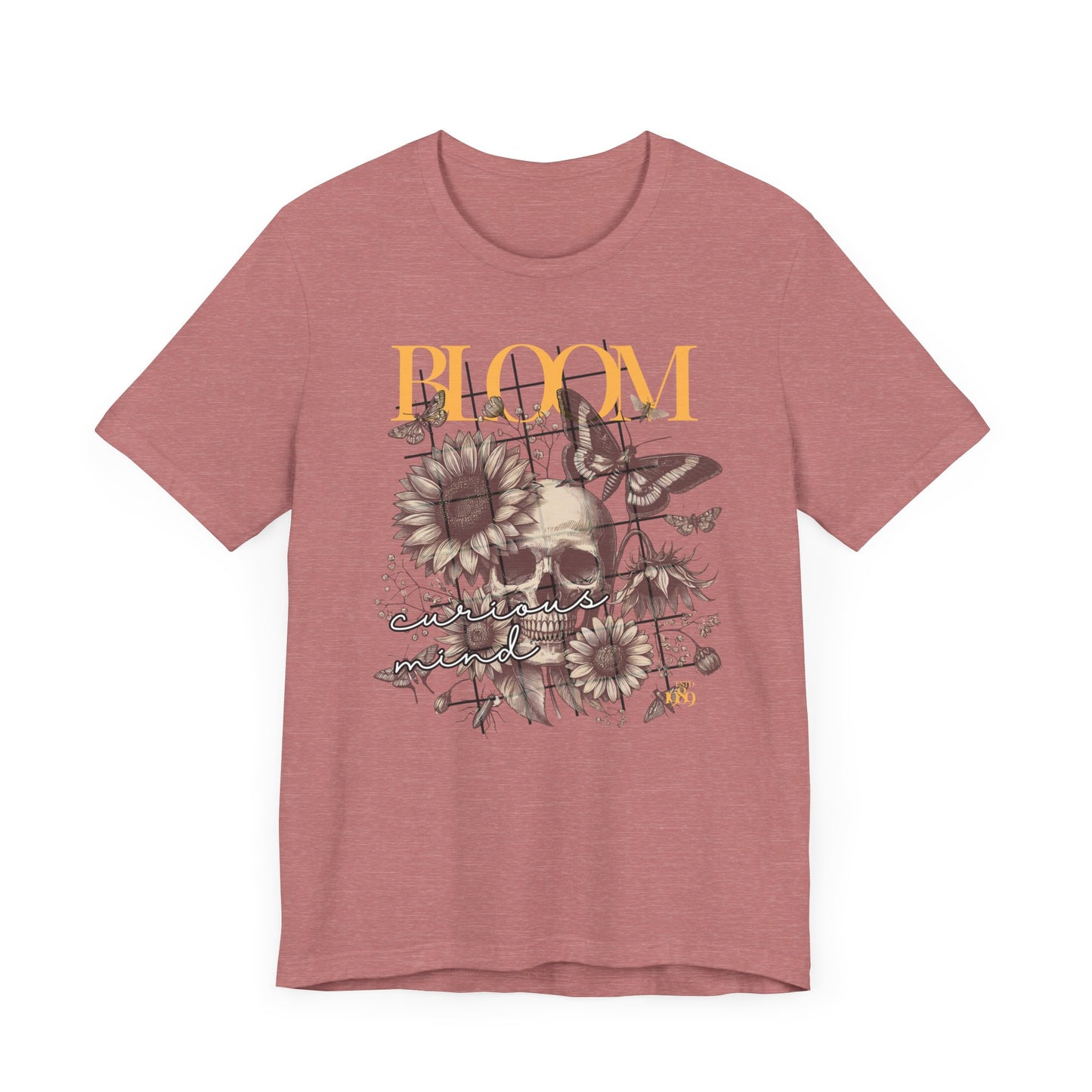 Bloom Floral Unisex Short Sleeve Tee - Perfect for Spring and Everyday Wear