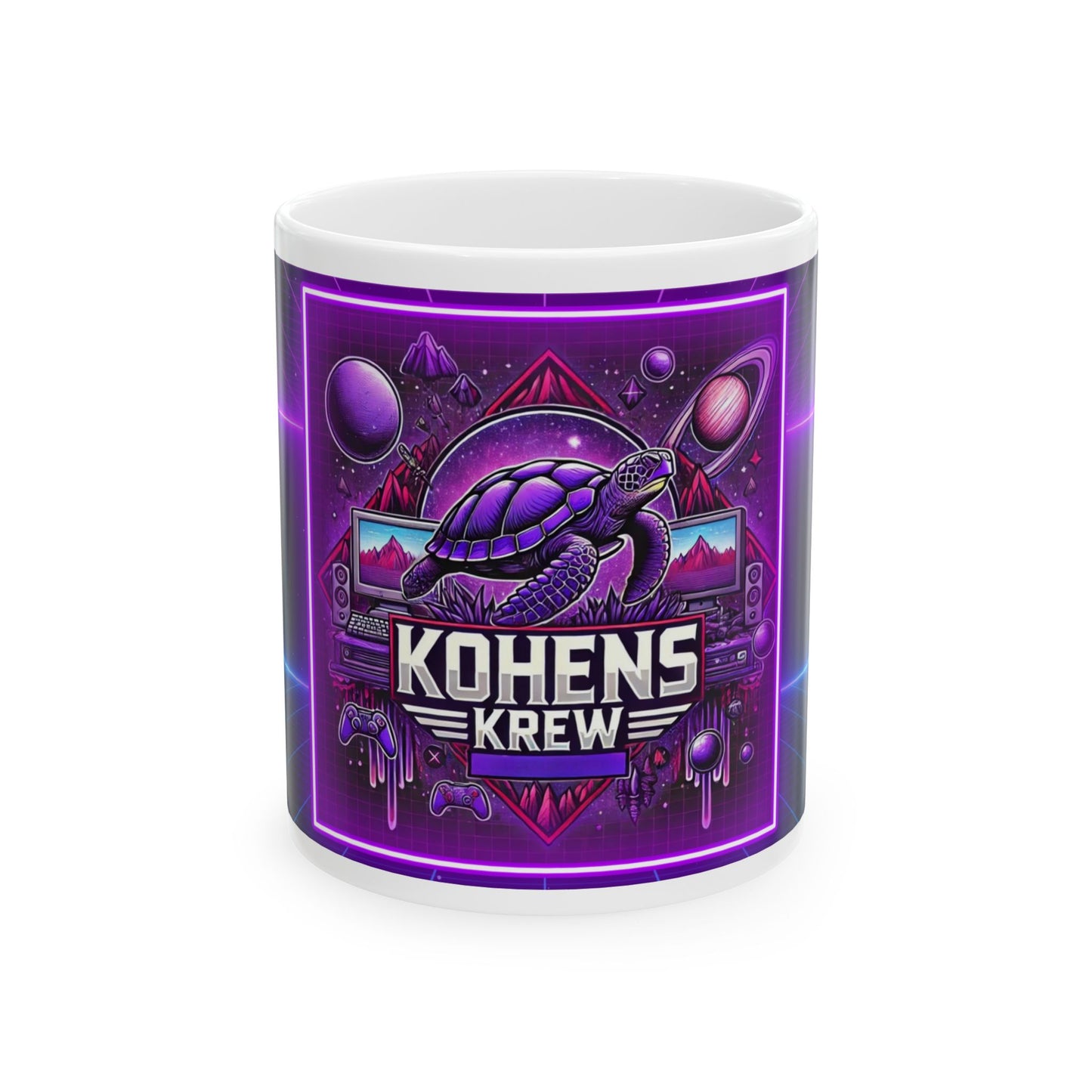 Ceramic Mug, (11oz, 15oz) Profits go to Kohen's Cancer Treatment!