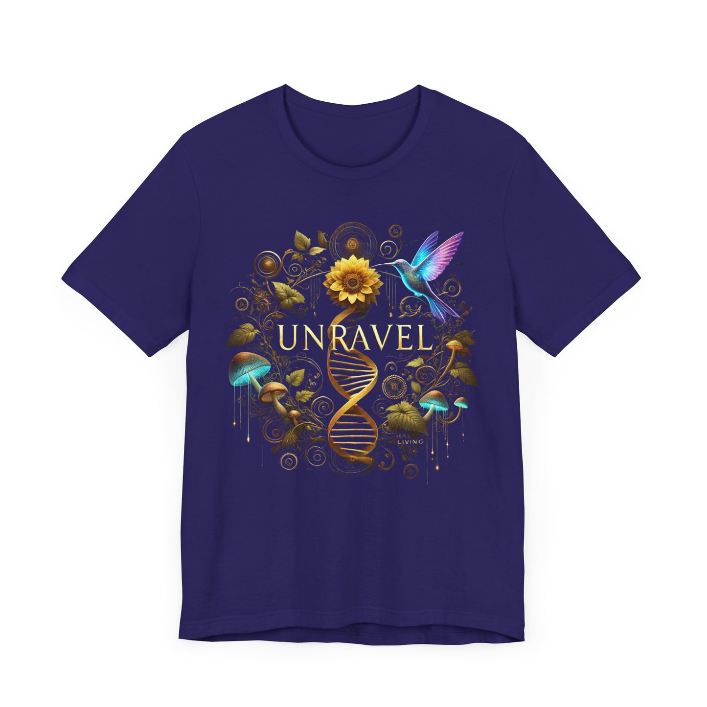 Unravel Unisex Short Sleeve Tee - Perfect for Spring and Everyday Wear