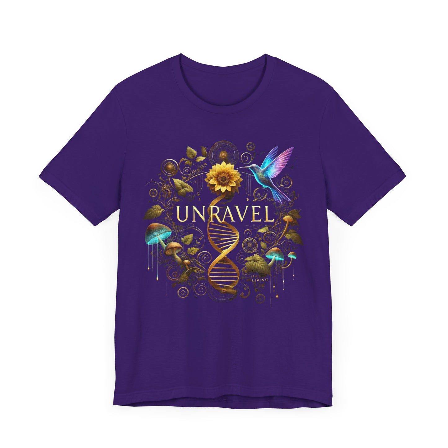 Unravel Unisex Short Sleeve Tee - Perfect for Spring and Everyday Wear
