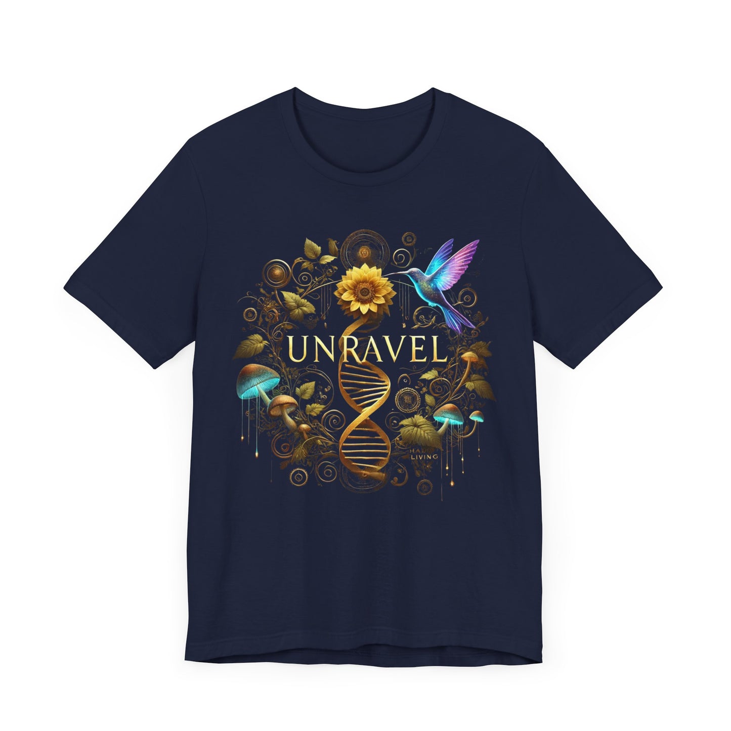Unravel Unisex Short Sleeve Tee - Perfect for Spring and Everyday Wear