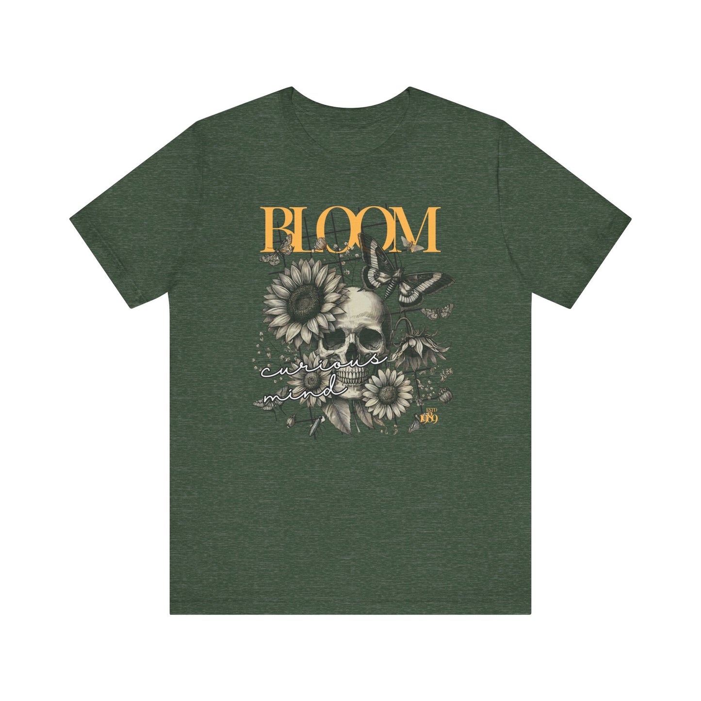 Bloom Floral Unisex Short Sleeve Tee - Perfect for Spring and Everyday Wear
