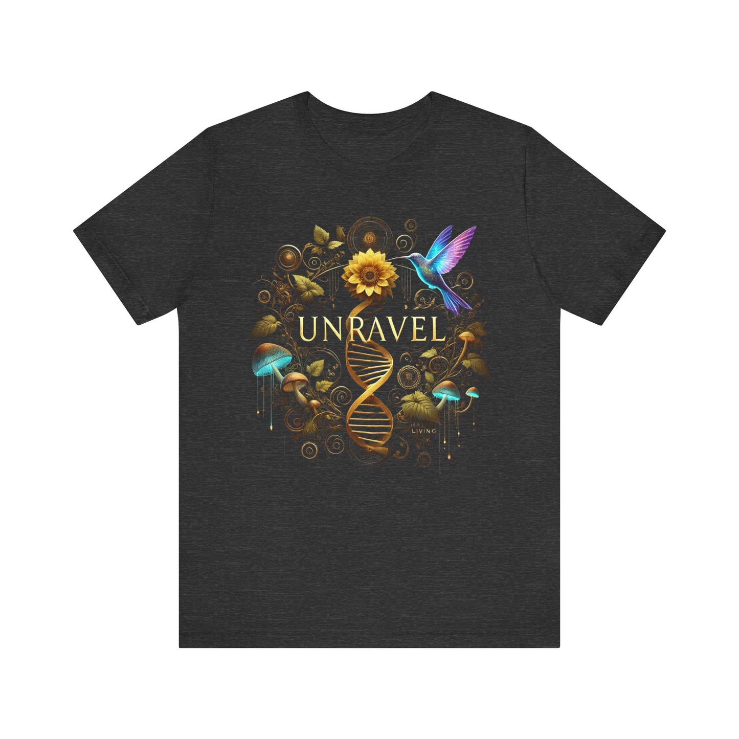 Unravel Unisex Short Sleeve Tee - Perfect for Spring and Everyday Wear