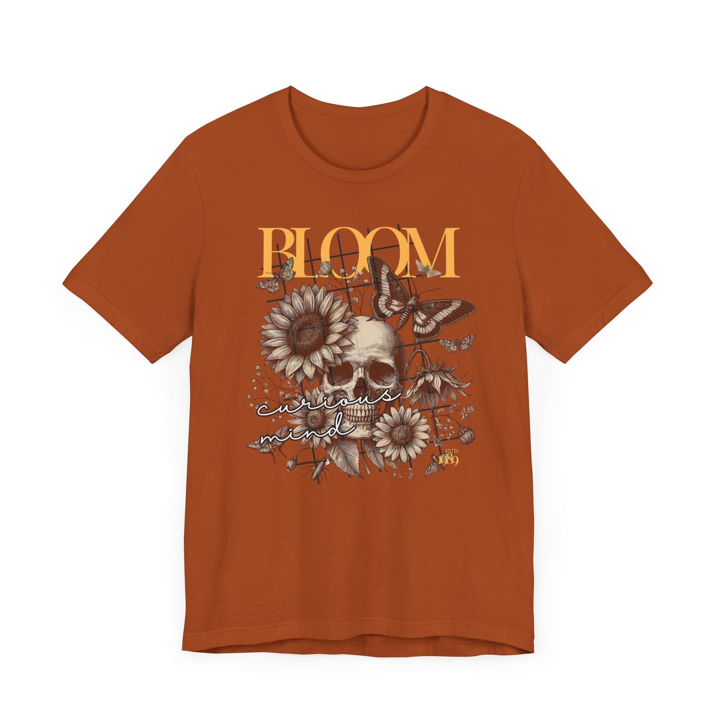 Bloom Floral Unisex Short Sleeve Tee - Perfect for Spring and Everyday Wear