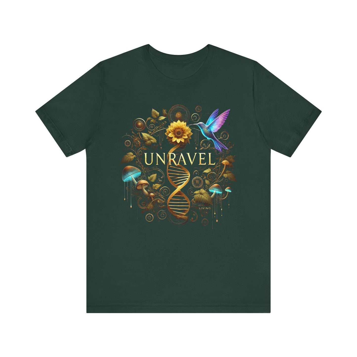 Unravel Unisex Short Sleeve Tee - Perfect for Spring and Everyday Wear