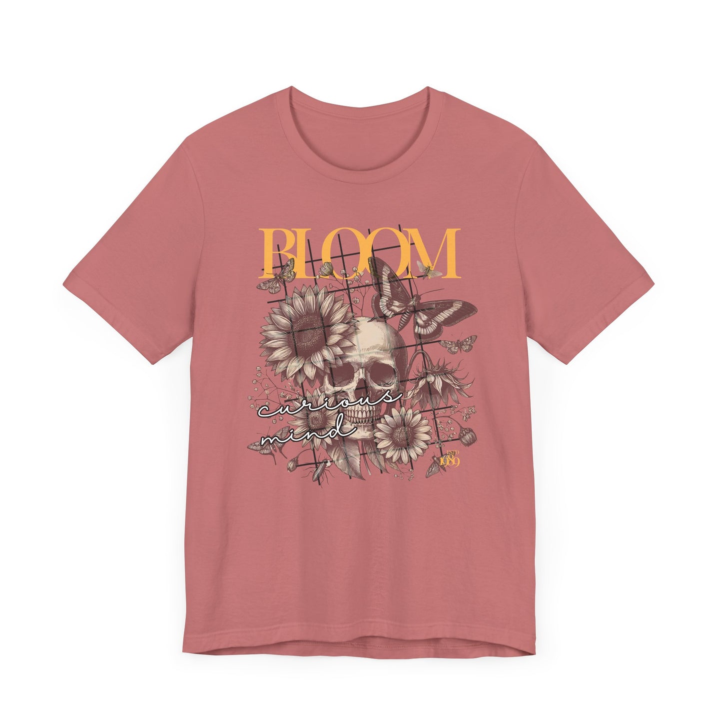 Bloom Floral Unisex Short Sleeve Tee - Perfect for Spring and Everyday Wear