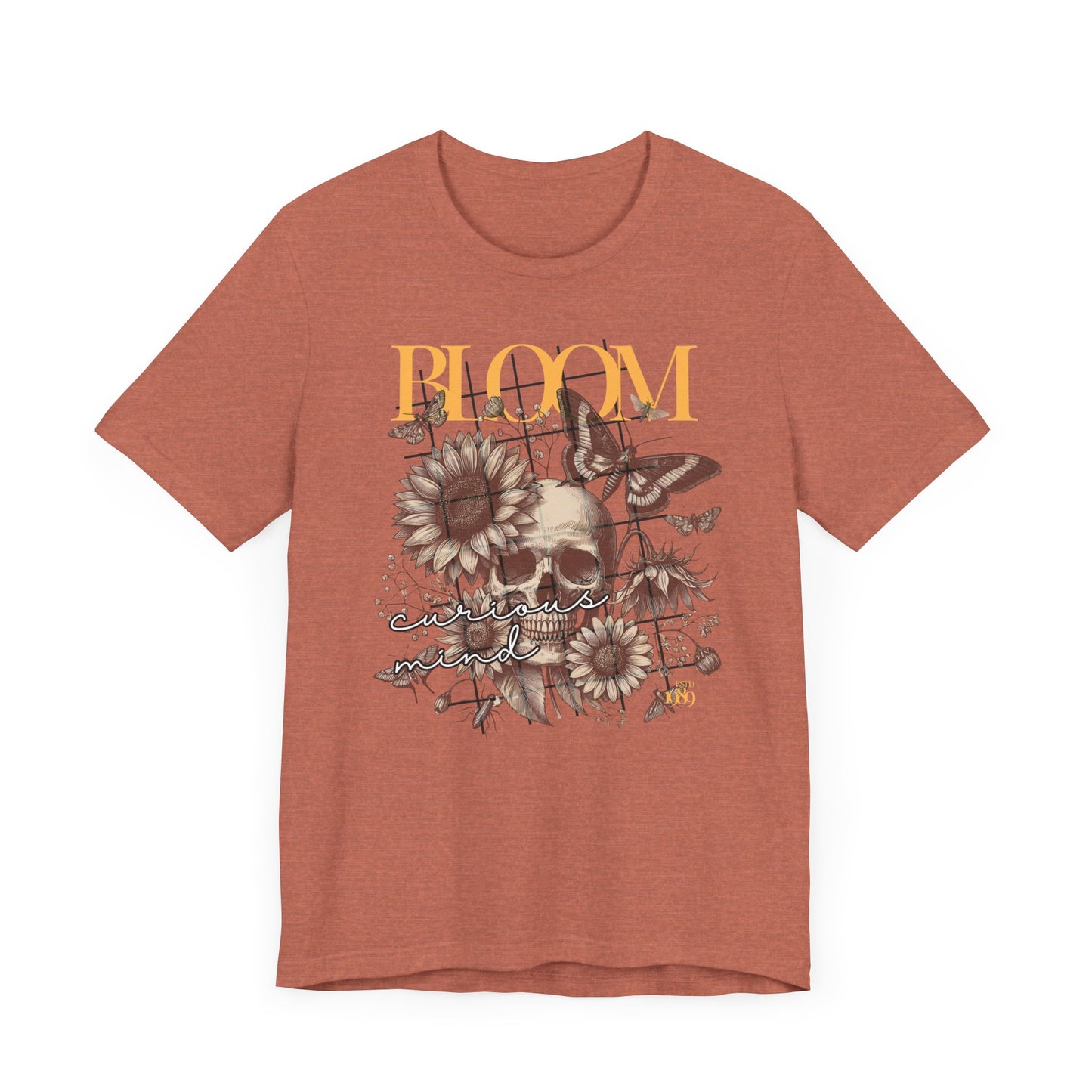 Bloom Floral Unisex Short Sleeve Tee - Perfect for Spring and Everyday Wear