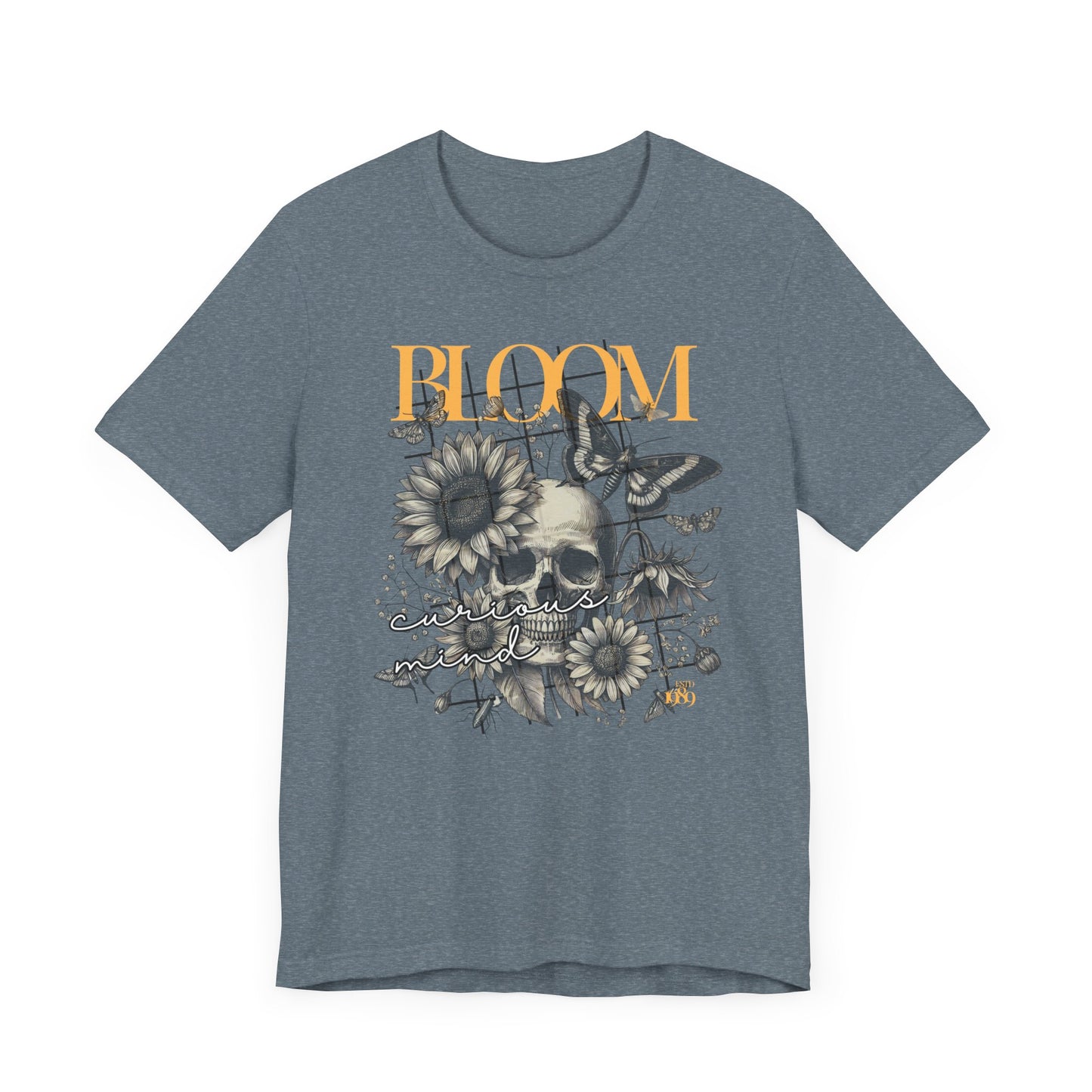 Bloom Floral Unisex Short Sleeve Tee - Perfect for Spring and Everyday Wear