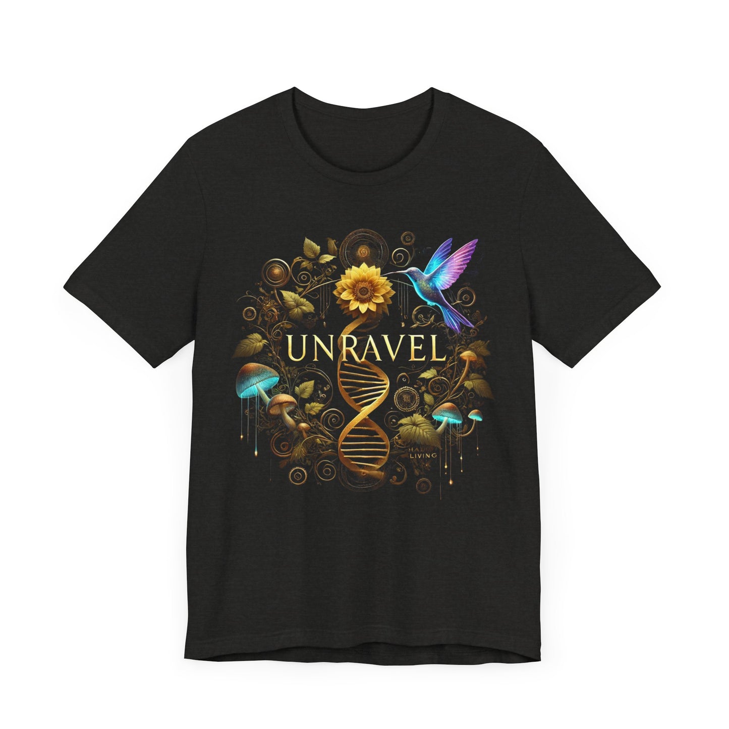 Unravel Unisex Short Sleeve Tee - Perfect for Spring and Everyday Wear