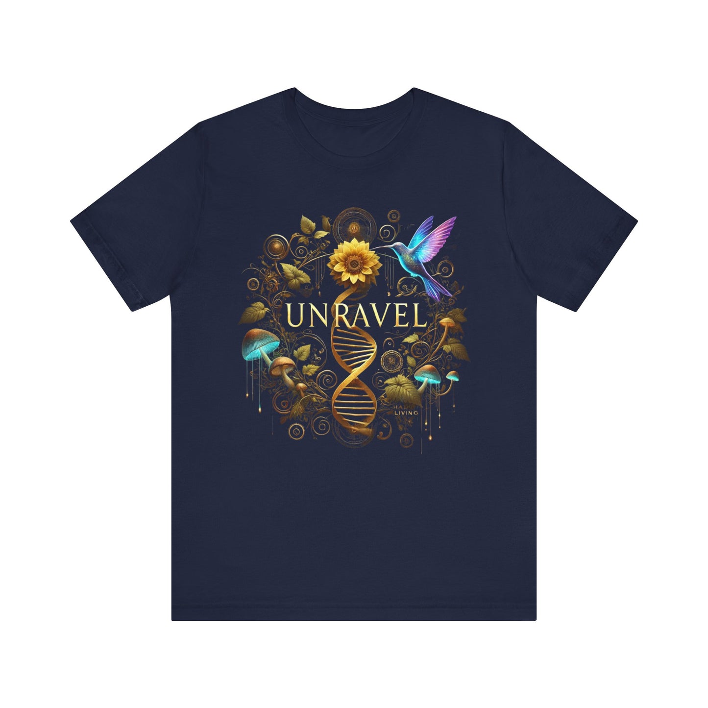 Unravel Unisex Short Sleeve Tee - Perfect for Spring and Everyday Wear
