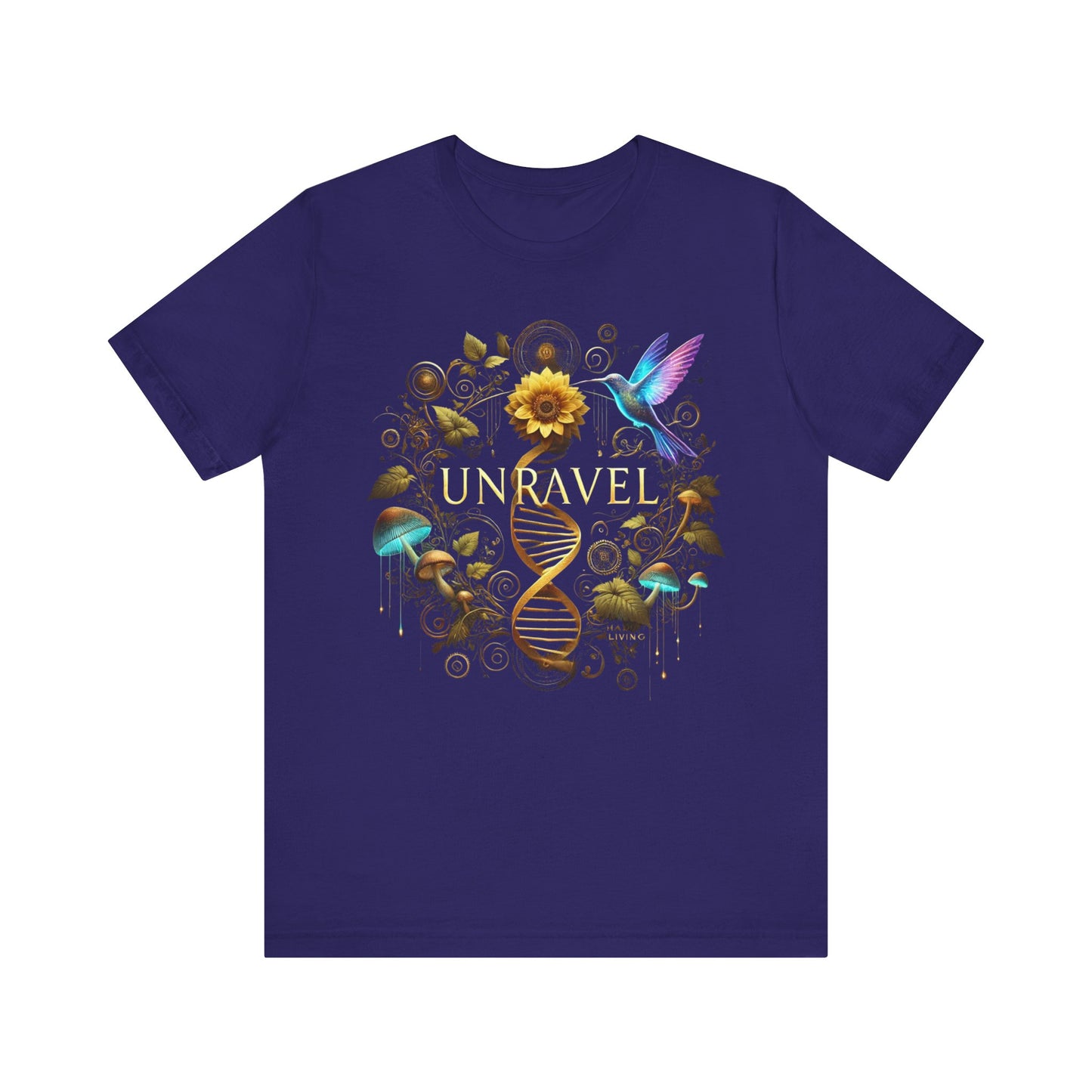 Unravel Unisex Short Sleeve Tee - Perfect for Spring and Everyday Wear