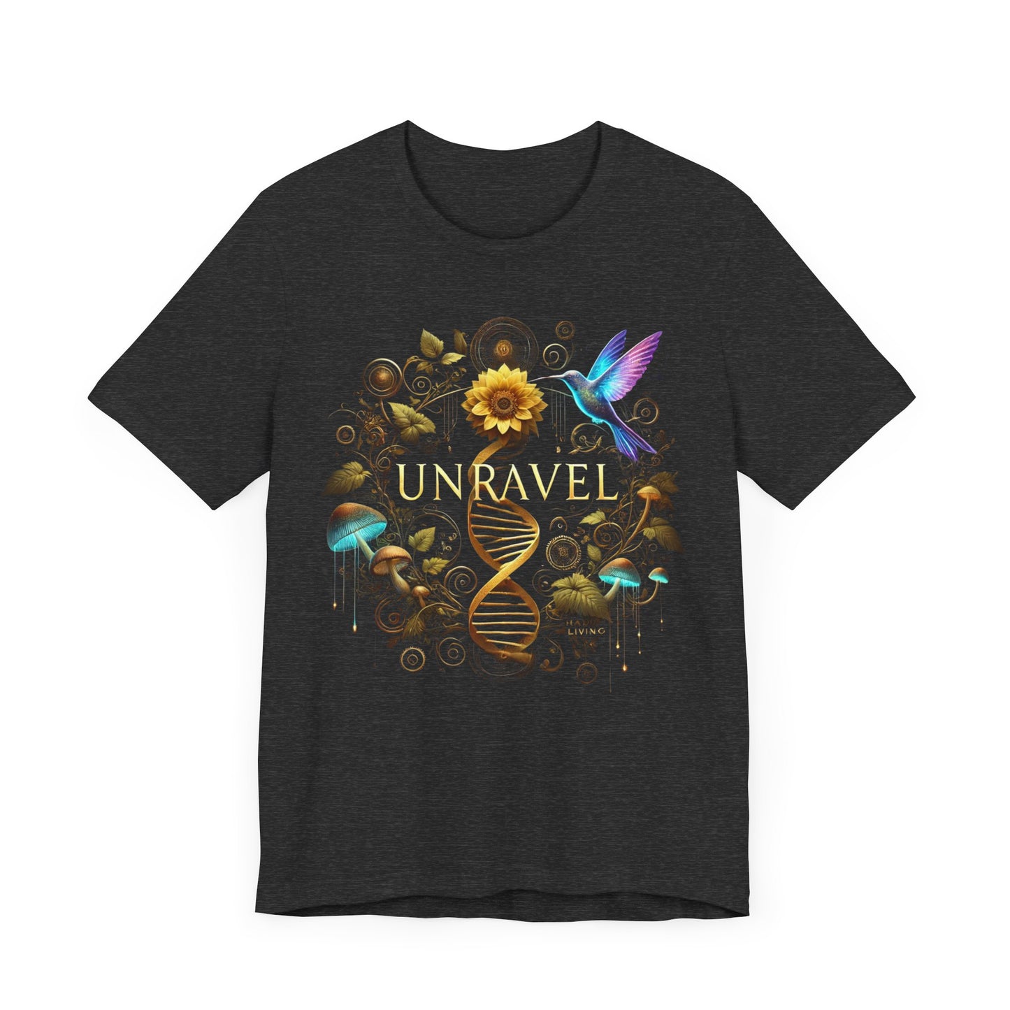 Unravel Unisex Short Sleeve Tee - Perfect for Spring and Everyday Wear
