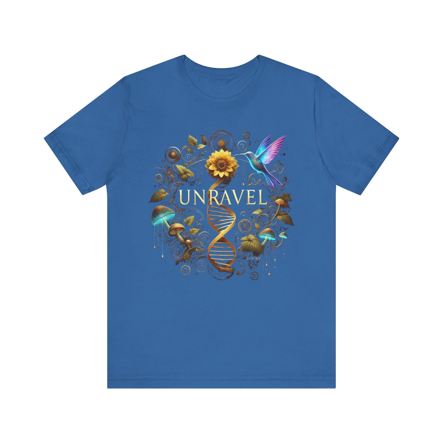 Unravel Unisex Short Sleeve Tee - Perfect for Spring and Everyday Wear