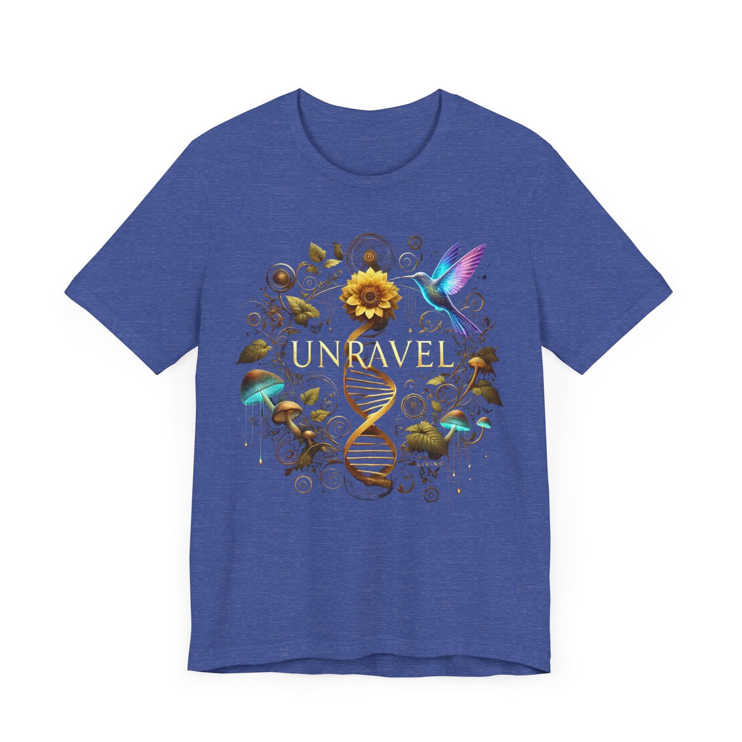 Unravel Unisex Short Sleeve Tee - Perfect for Spring and Everyday Wear