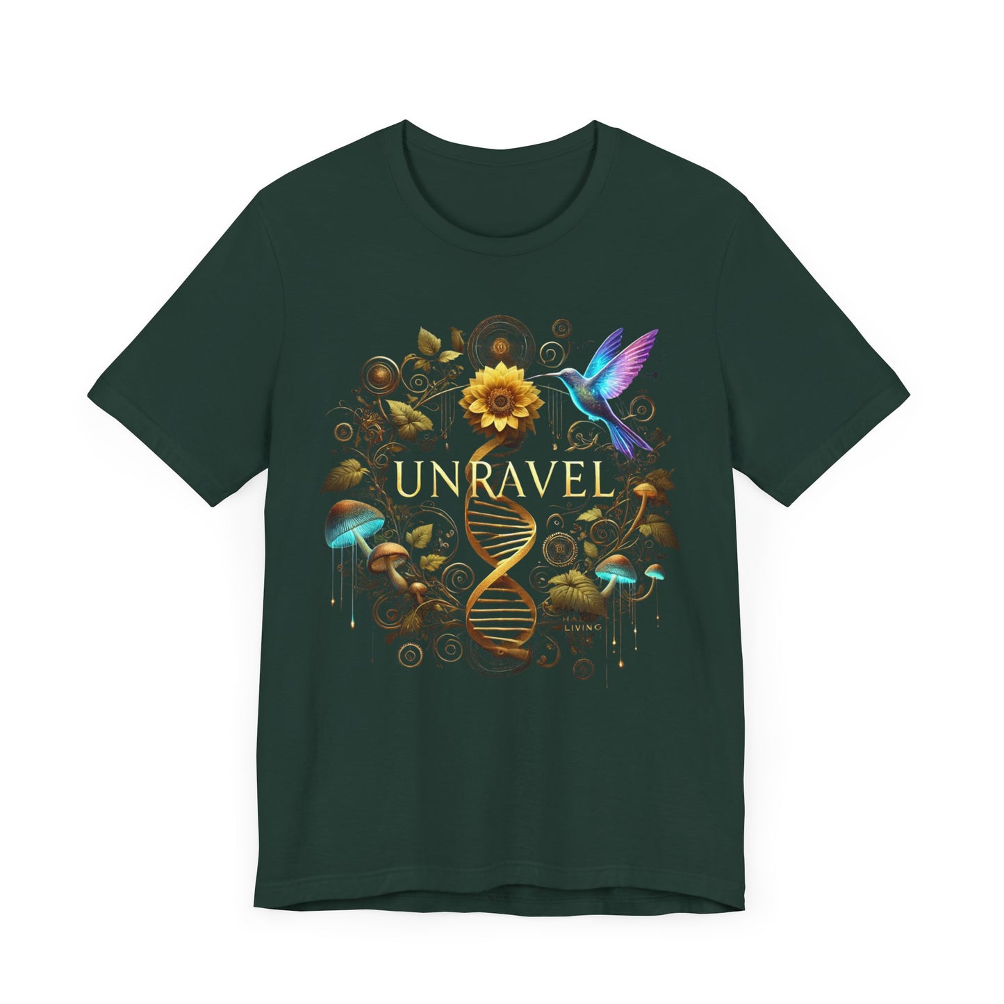 Unravel Unisex Short Sleeve Tee - Perfect for Spring and Everyday Wear