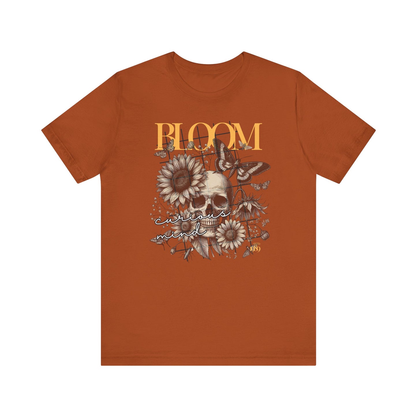 Bloom Floral Unisex Short Sleeve Tee - Perfect for Spring and Everyday Wear