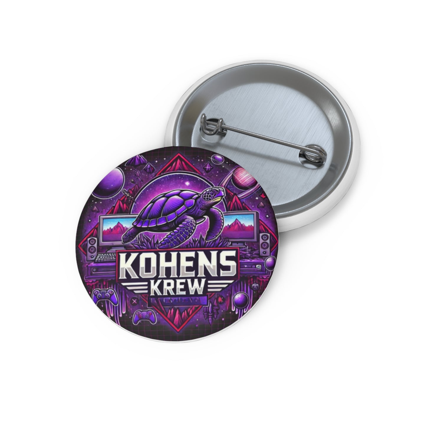 Pin Button : Profits go to Kohen's Cancer Treatment!