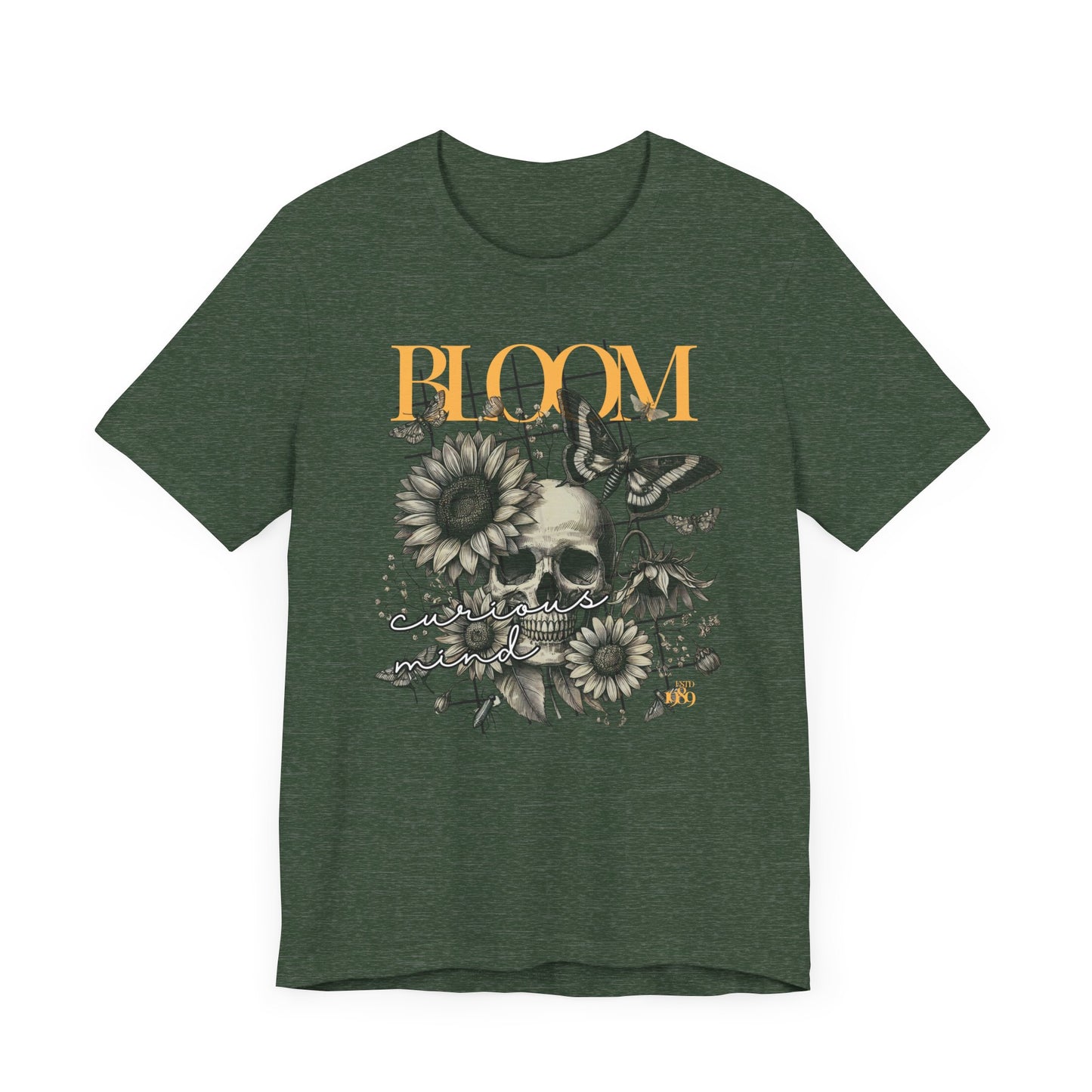 Bloom Floral Unisex Short Sleeve Tee - Perfect for Spring and Everyday Wear