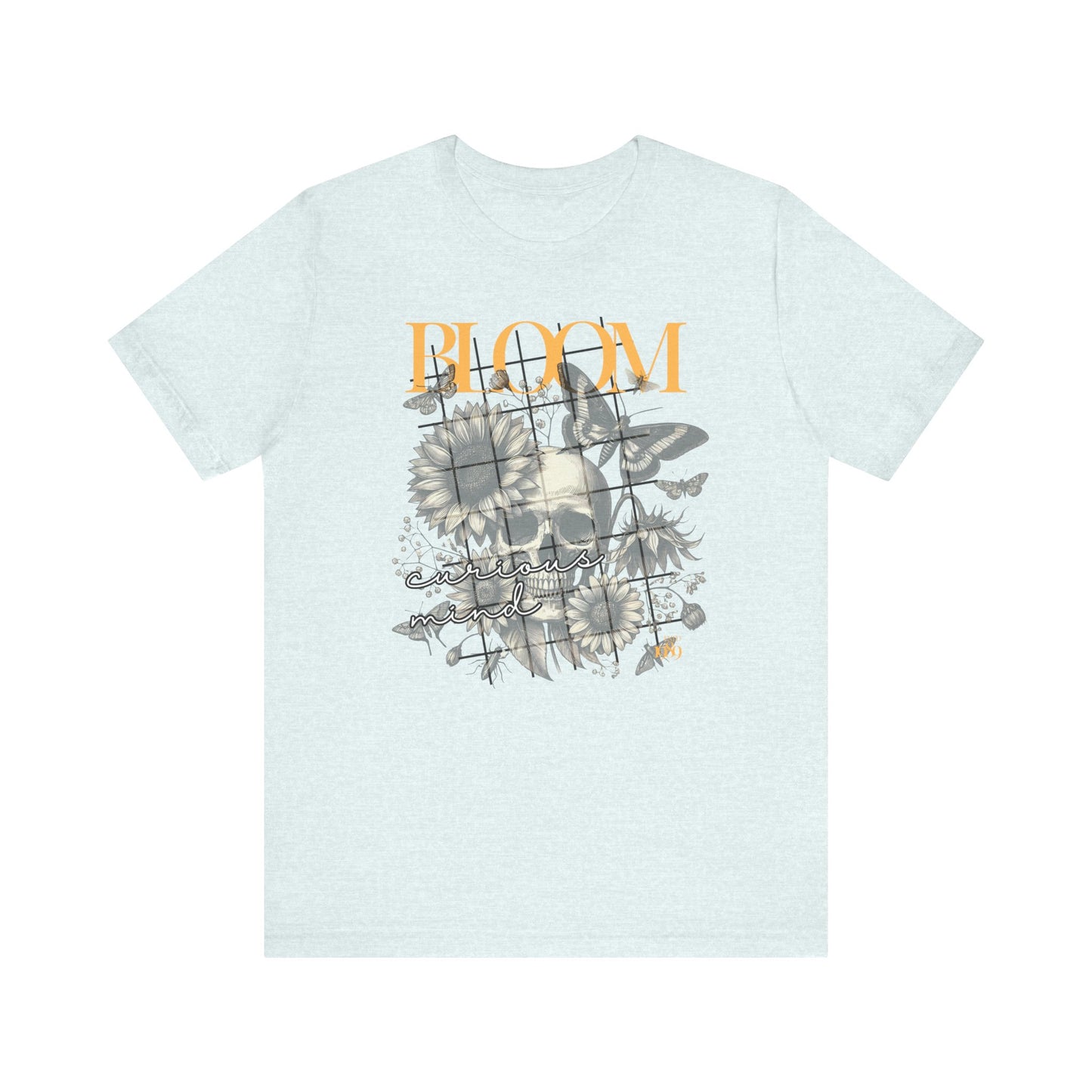 Bloom Floral Unisex Short Sleeve Tee - Perfect for Spring and Everyday Wear