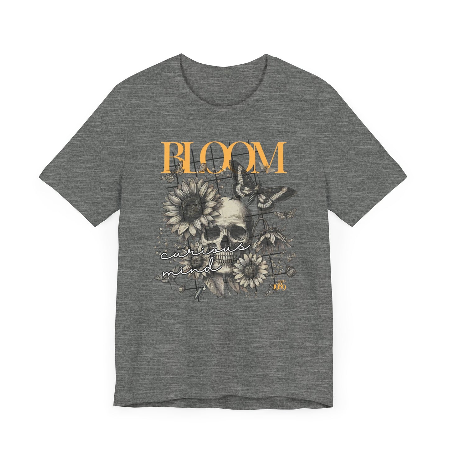 Bloom Floral Unisex Short Sleeve Tee - Perfect for Spring and Everyday Wear