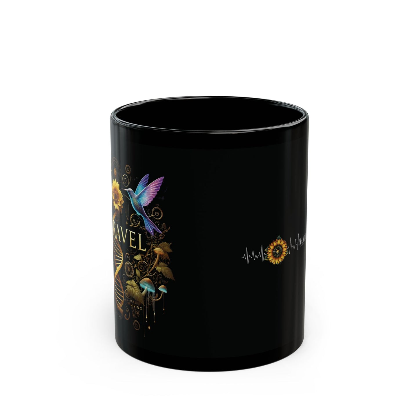 Unravel Black Mug (11oz, 15oz)