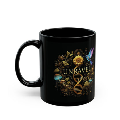 Unravel Black Mug (11oz, 15oz)