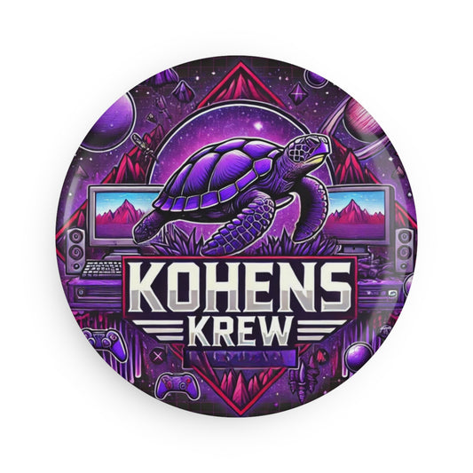 Button Magnet, Round : Profits go to Kohen's Cancer Treatment!