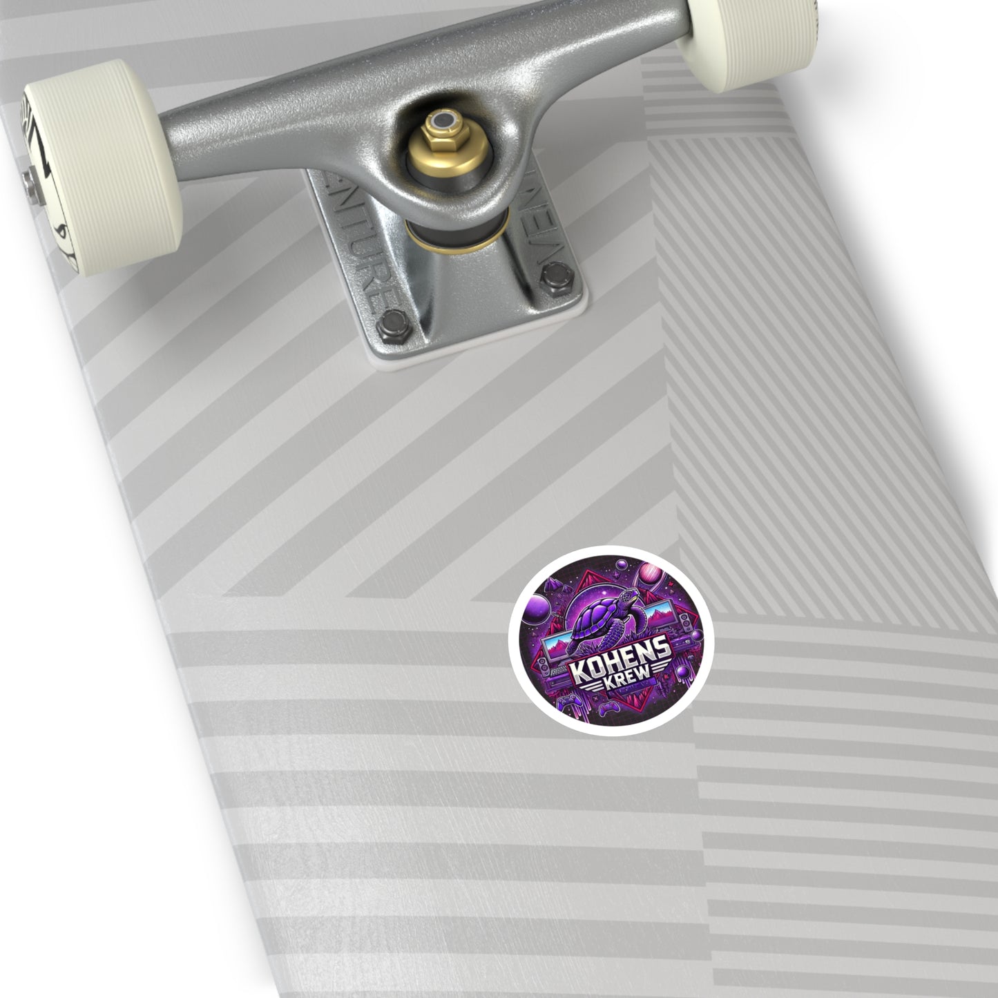 Round Stickers, Indoor\Outdoor :  Profits go to Kohen's Cancer Treatment!