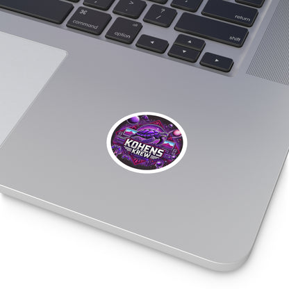 Round Stickers, Indoor\Outdoor :  Profits go to Kohen's Cancer Treatment!